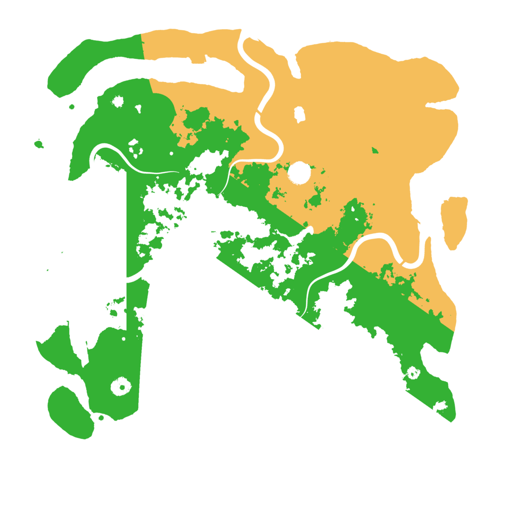 Biome Rust Map: Procedural Map, Size: 4000, Seed: 94349