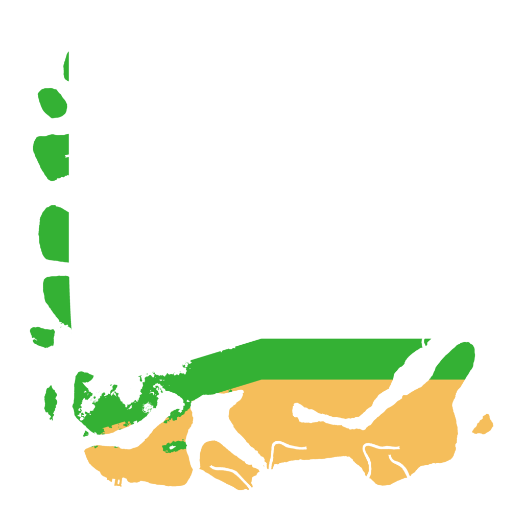 Biome Rust Map: Procedural Map, Size: 4500, Seed: 5310793