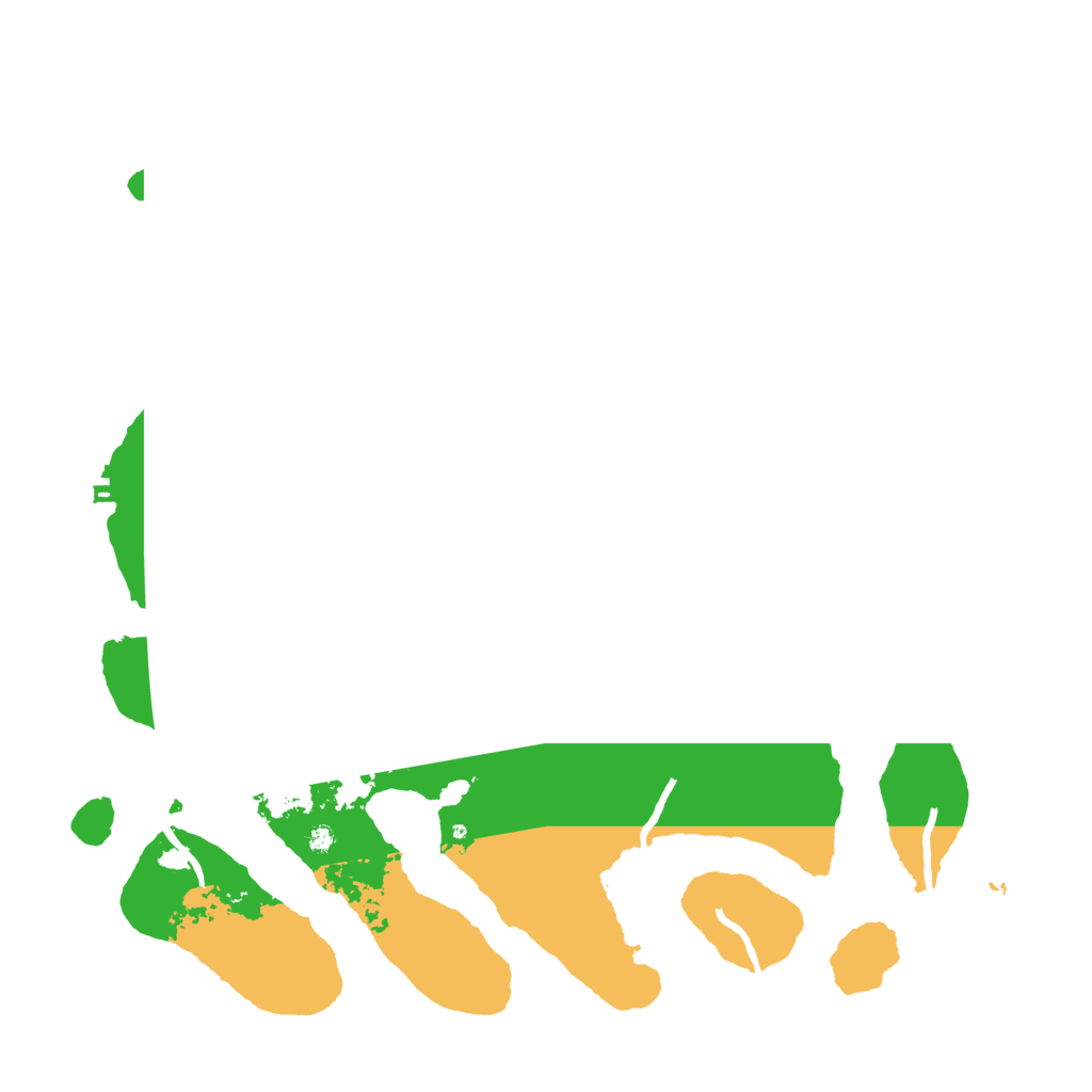 Biome Rust Map: Procedural Map, Size: 3800, Seed: 10712