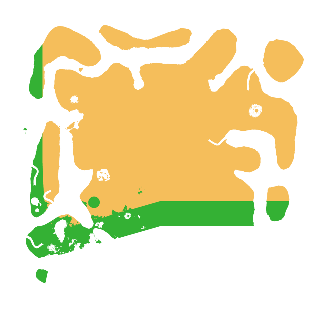Biome Rust Map: Procedural Map, Size: 3700, Seed: 1654913