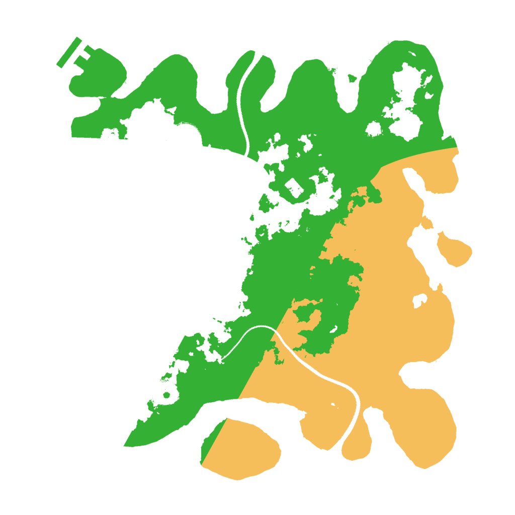 Biome Rust Map: Procedural Map, Size: 3000, Seed: 977487984