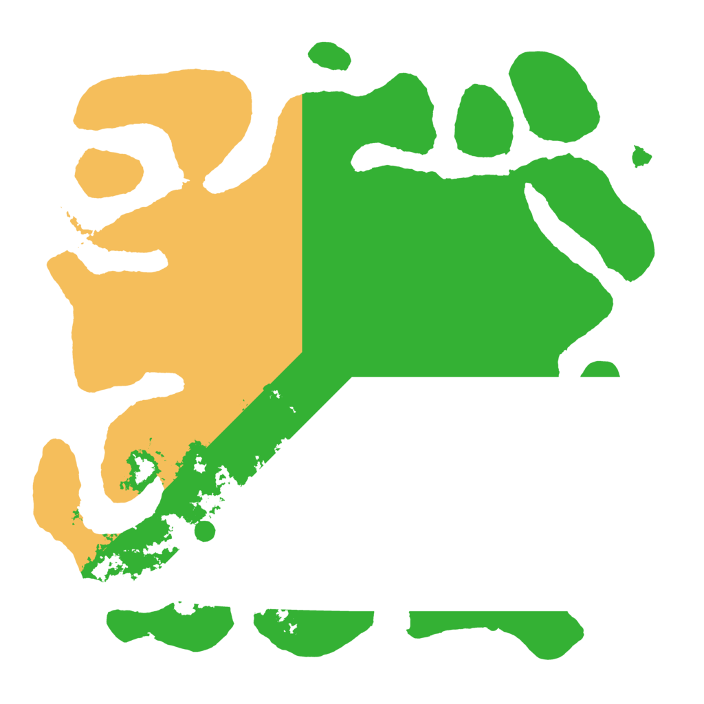 Biome Rust Map: Barren, Size: 4500, Seed: 2734020