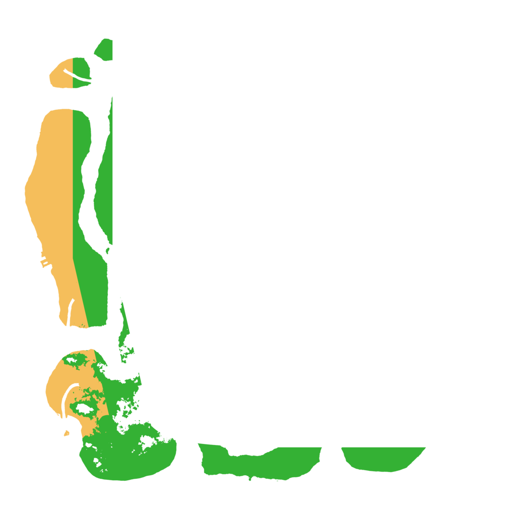 Biome Rust Map: Procedural Map, Size: 4500, Seed: 2745390