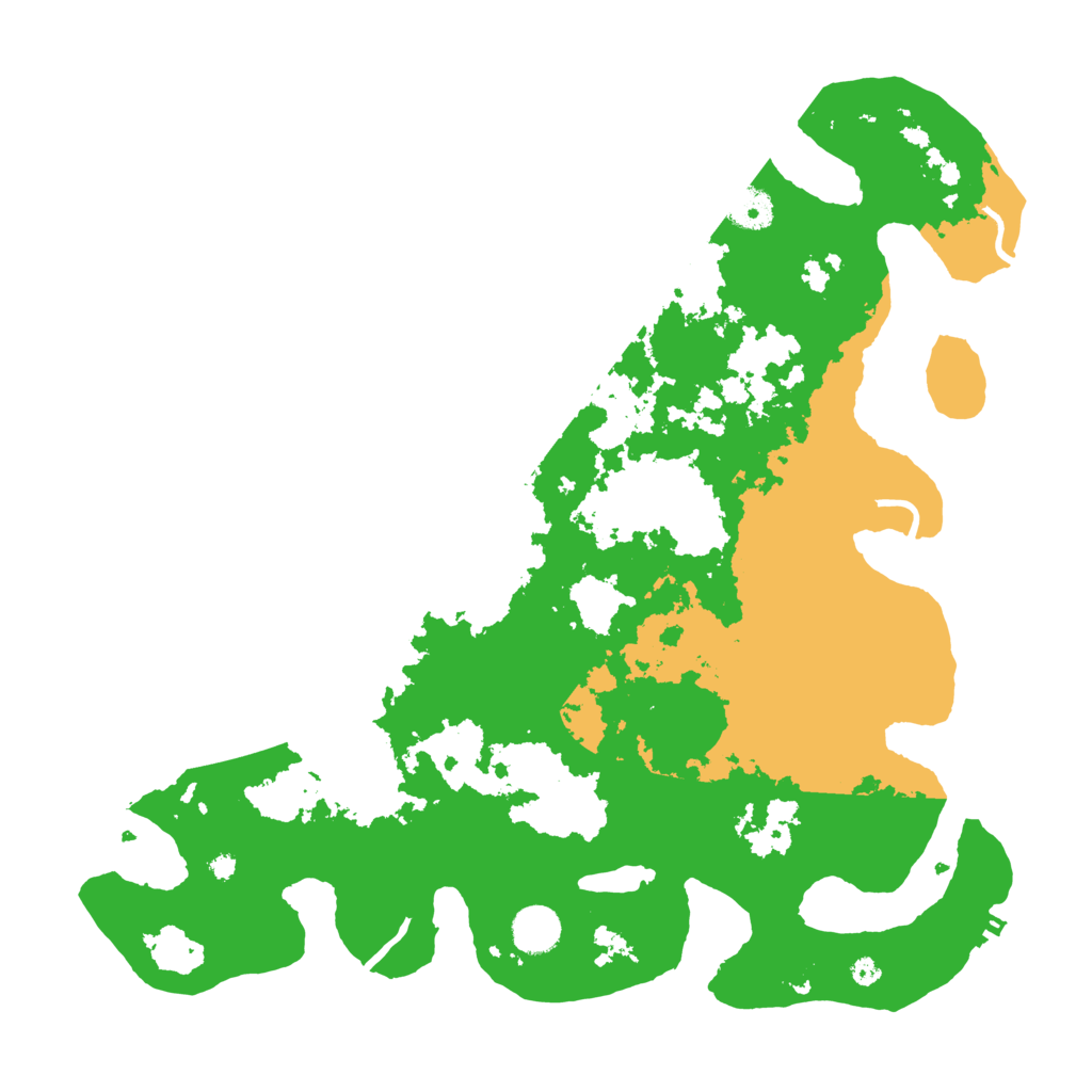 Biome Rust Map: Procedural Map, Size: 4000, Seed: 75963