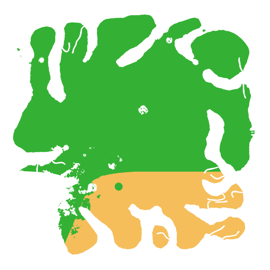 Biome Rust Map: Procedural Map, Size: 4500, Seed: 414127