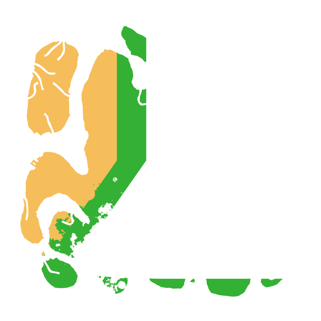 Biome Rust Map: Procedural Map, Size: 3700, Seed: 331552