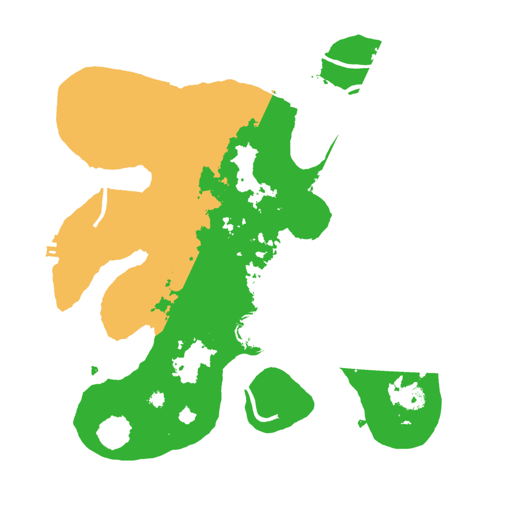 Biome Rust Map: Procedural Map, Size: 3000, Seed: 1192533847