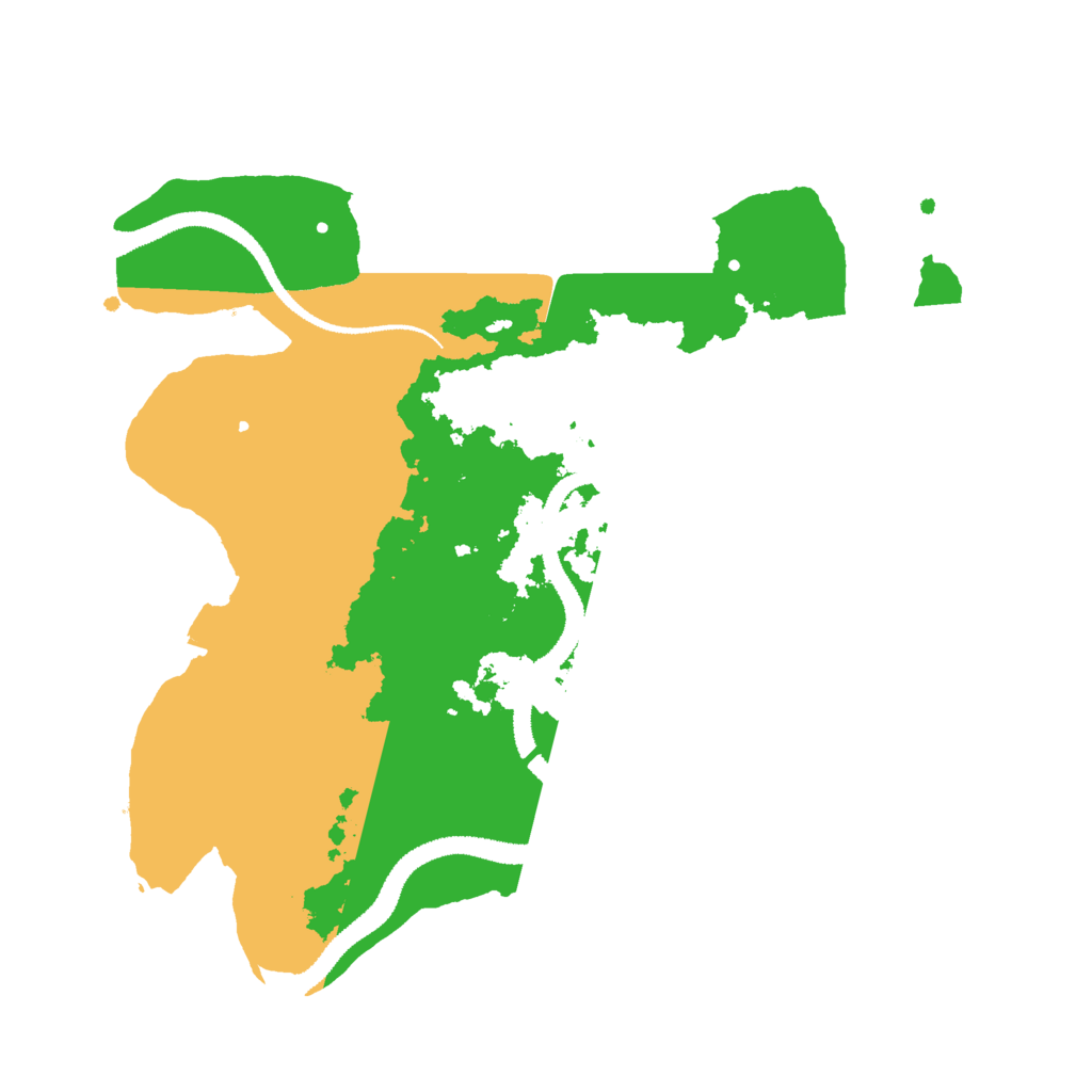 Biome Rust Map: Procedural Map, Size: 2850, Seed: 41235