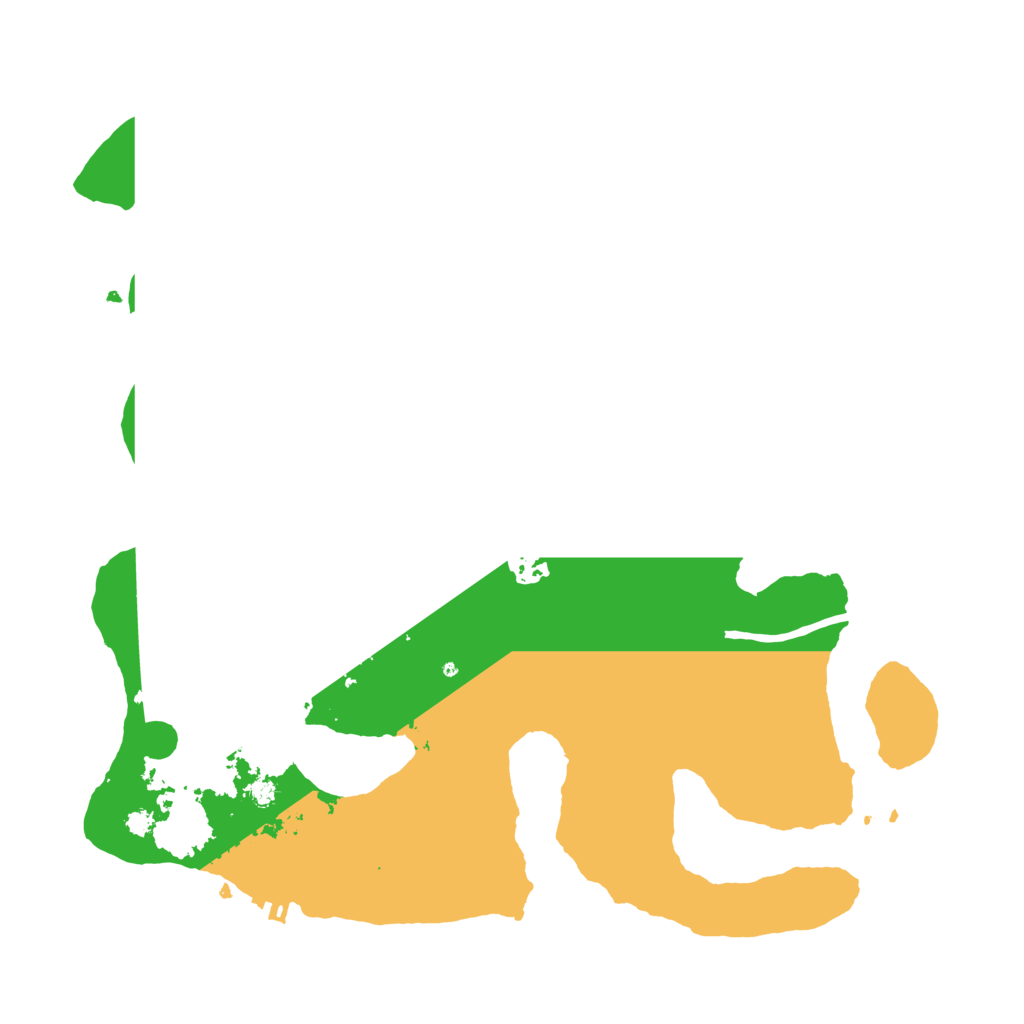 Biome Rust Map: Procedural Map, Size: 3550, Seed: 645588