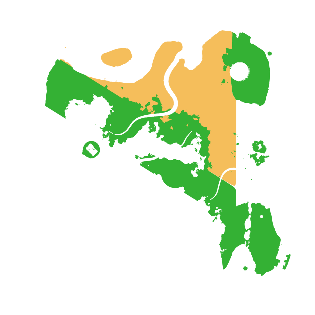Biome Rust Map: Procedural Map, Size: 3000, Seed: 805757811