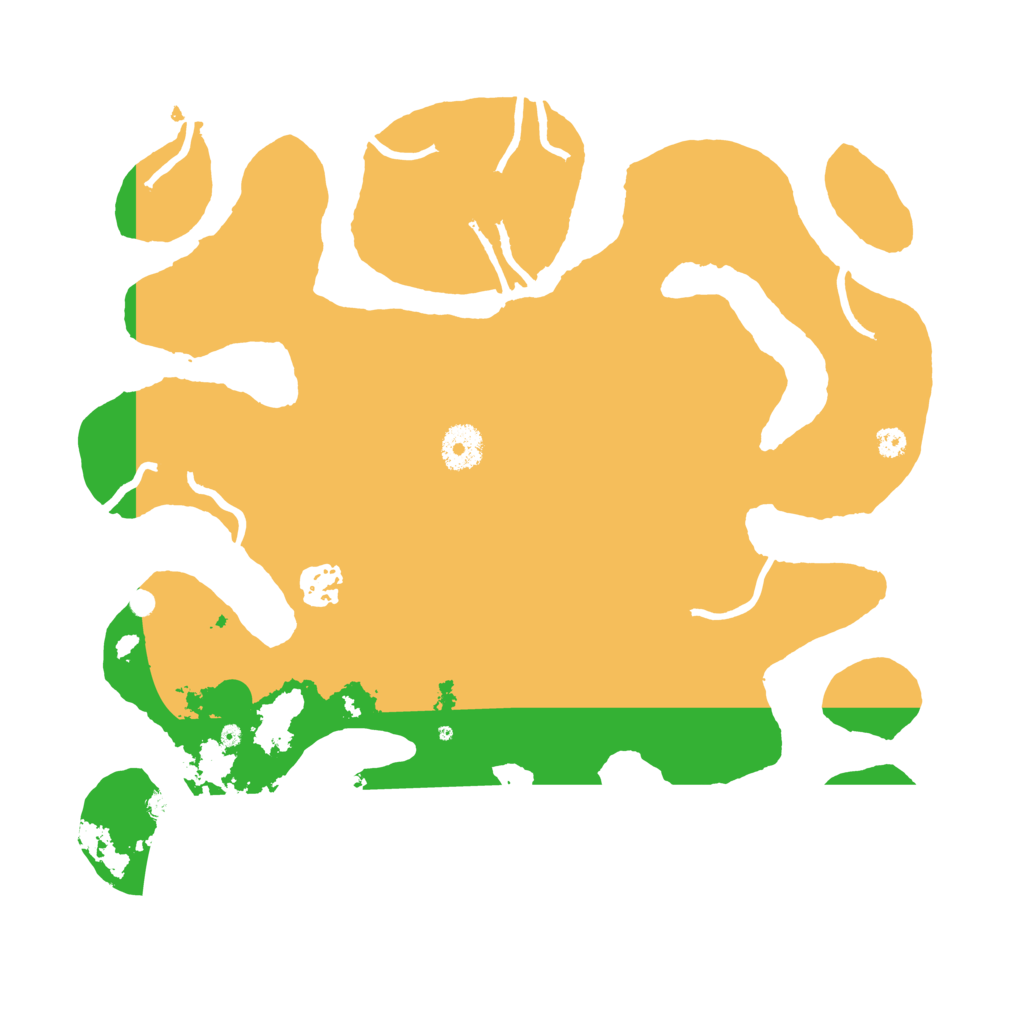 Biome Rust Map: Procedural Map, Size: 3500, Seed: 839096