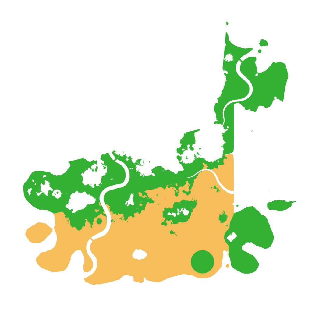 Biome Rust Map: Procedural Map, Size: 3550, Seed: 568737