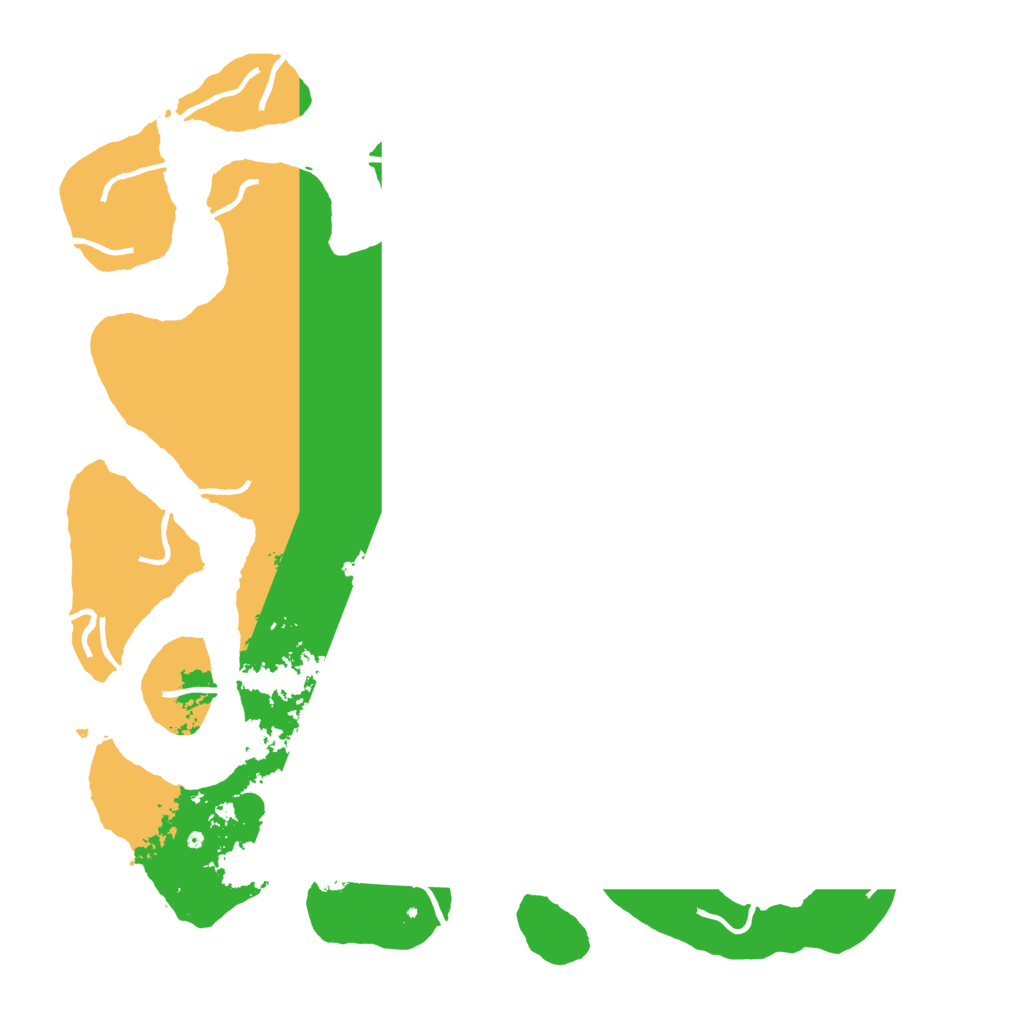 Biome Rust Map: Procedural Map, Size: 4500, Seed: 6070141