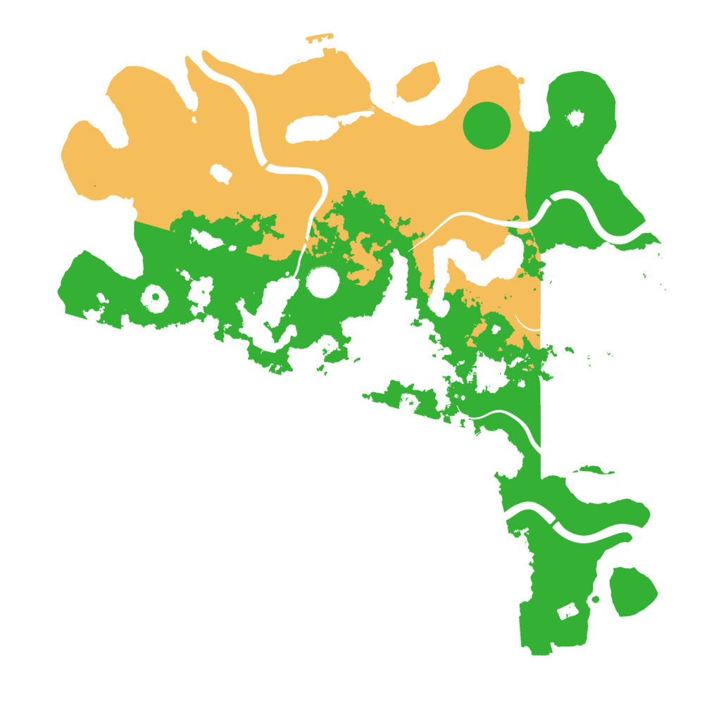 Biome Rust Map: Procedural Map, Size: 4000, Seed: 1432099111
