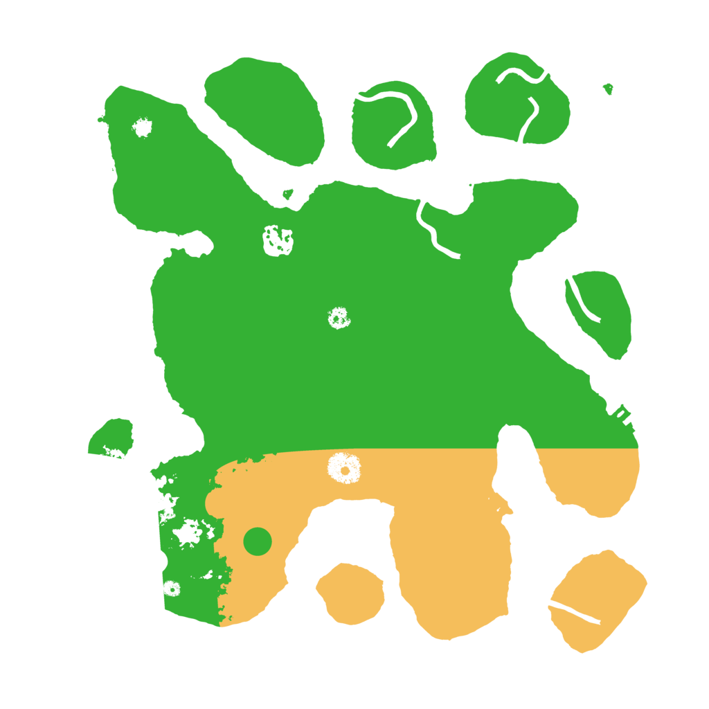 Biome Rust Map: Procedural Map, Size: 3293, Seed: 100