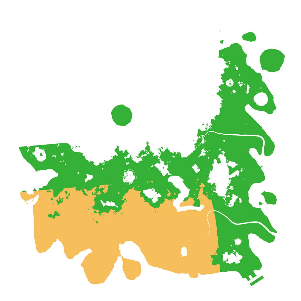 Biome Rust Map: Procedural Map, Size: 4000, Seed: 329116