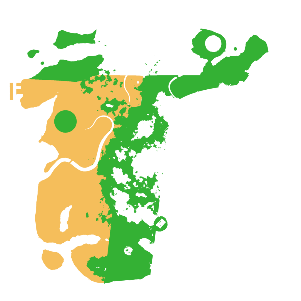 Biome Rust Map: Procedural Map, Size: 3550, Seed: 356731
