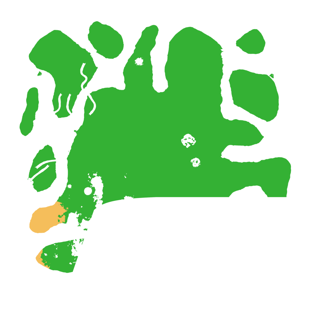 Biome Rust Map: Procedural Map, Size: 3500, Seed: 211015