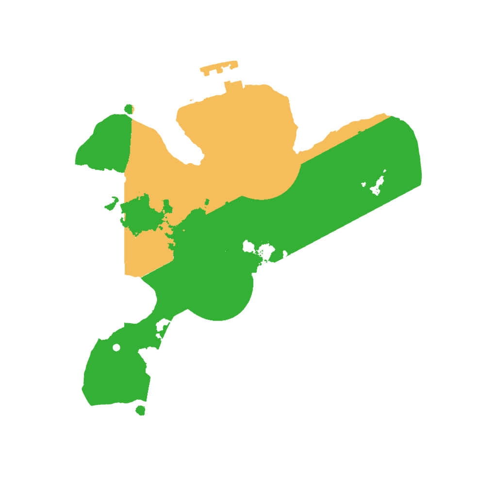 Biome Rust Map: Procedural Map, Size: 2000, Seed: 234252