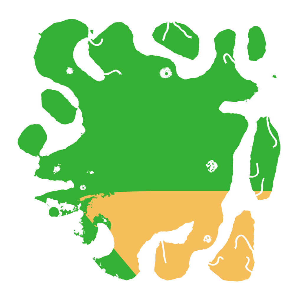 Biome Rust Map: Procedural Map, Size: 4000, Seed: 86052405