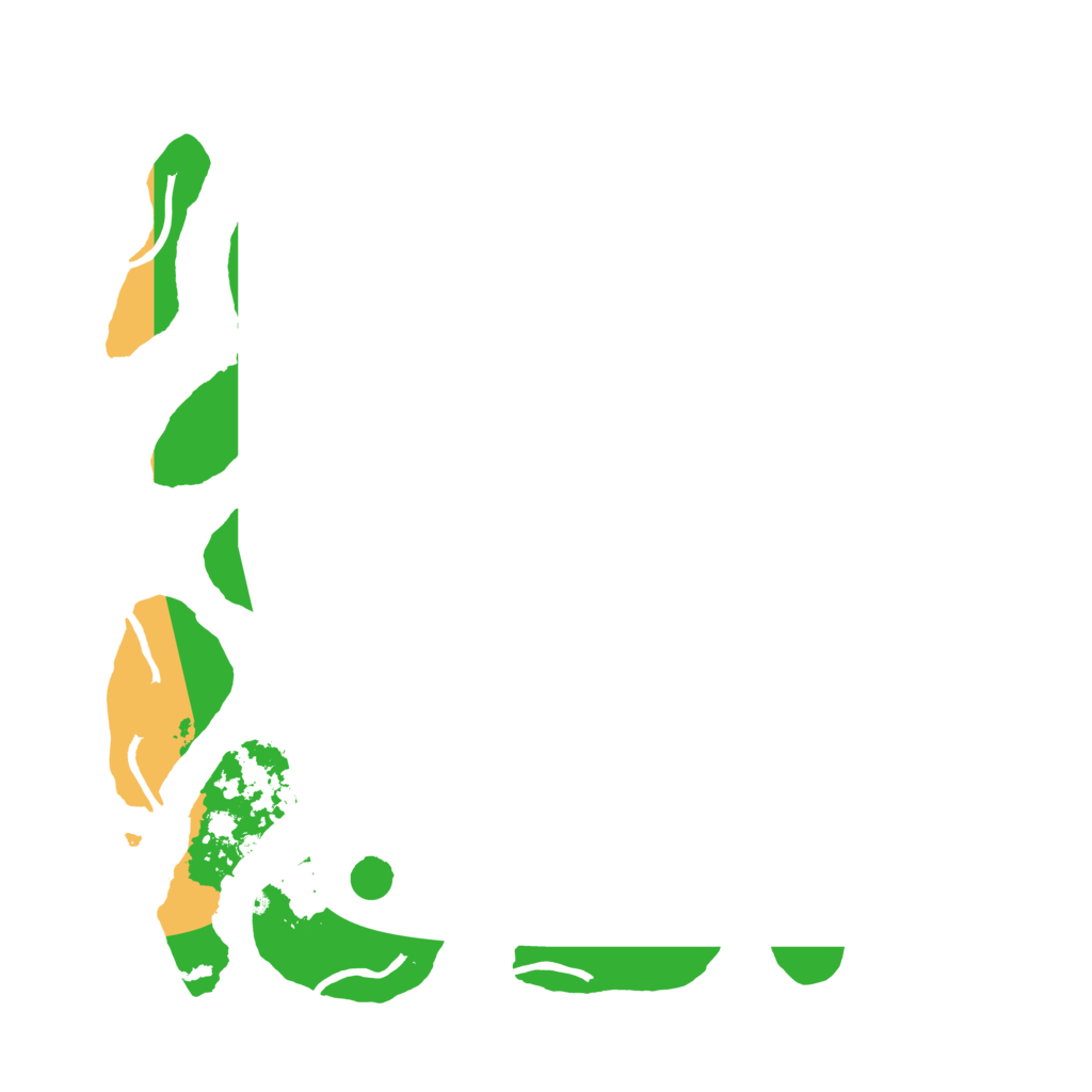 Biome Rust Map: Procedural Map, Size: 3500, Seed: 1241