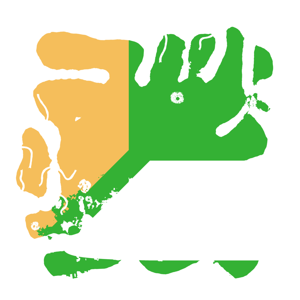 Biome Rust Map: Procedural Map, Size: 3550, Seed: 533602