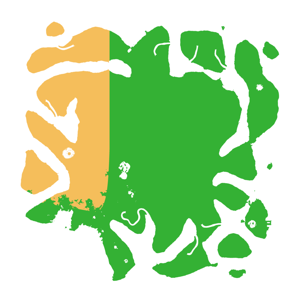 Biome Rust Map: Procedural Map, Size: 4000, Seed: 635926