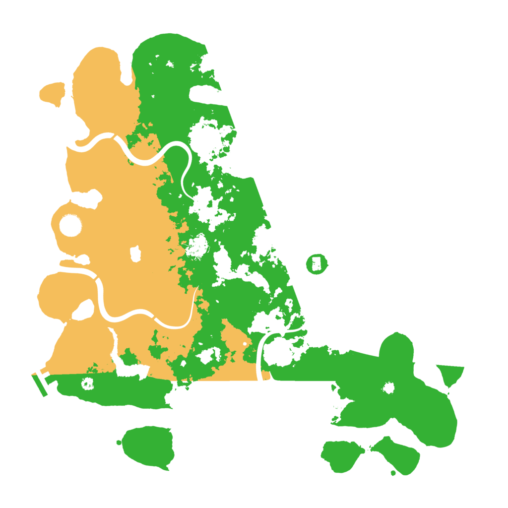 Biome Rust Map: Procedural Map, Size: 4000, Seed: 39731