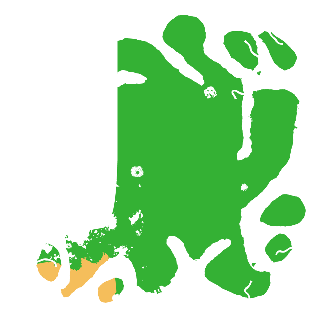 Biome Rust Map: Procedural Map, Size: 4000, Seed: 728130