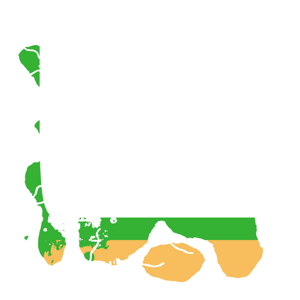 Biome Rust Map: Procedural Map, Size: 3550, Seed: 644342