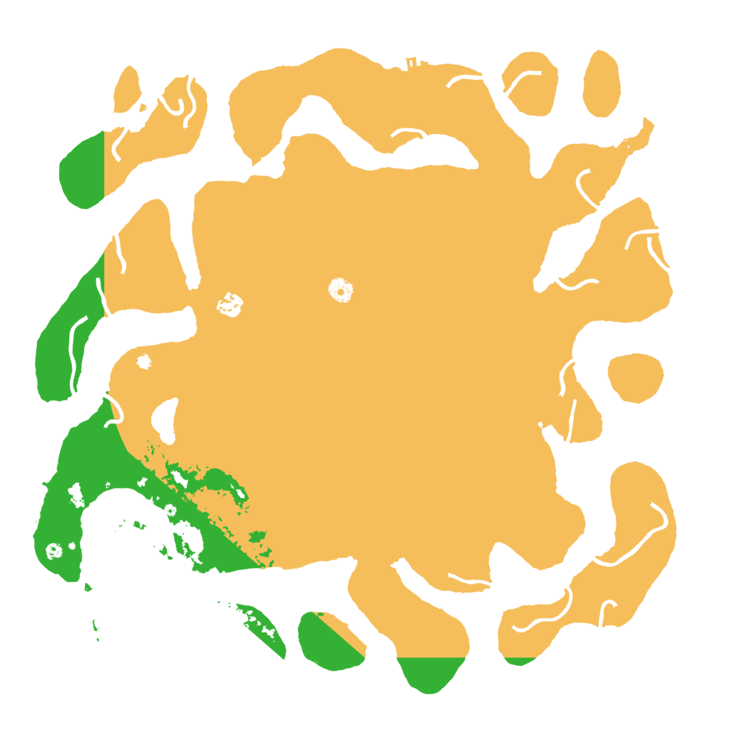 Biome Rust Map: Procedural Map, Size: 4500, Seed: 48020385