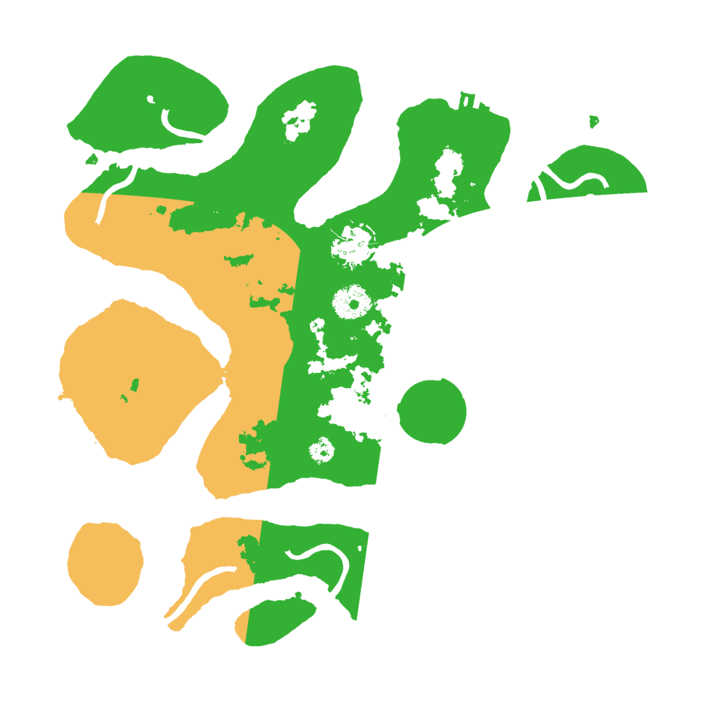 Biome Rust Map: Procedural Map, Size: 3000, Seed: 42566