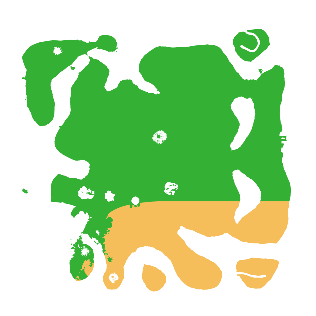 Biome Rust Map: Procedural Map, Size: 3550, Seed: 470981