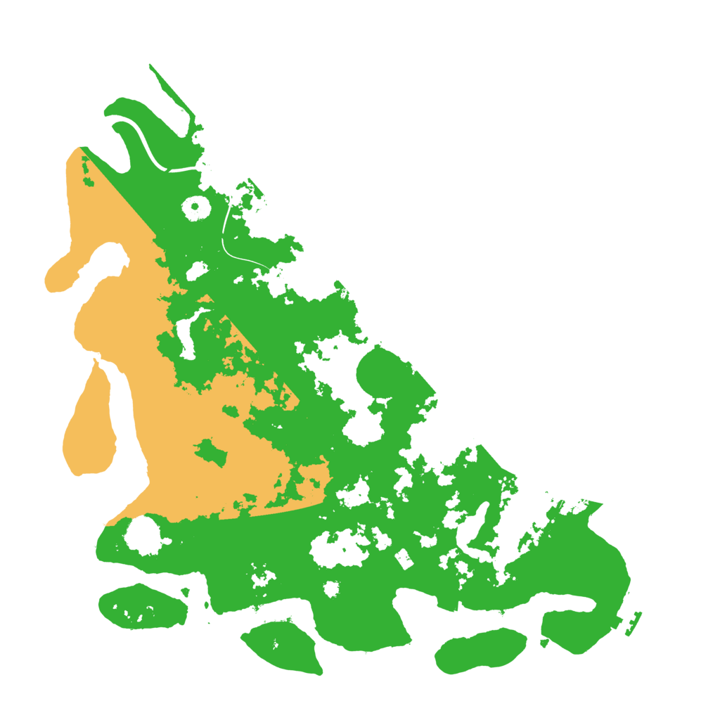 Biome Rust Map: Procedural Map, Size: 4000, Seed: 1200915261