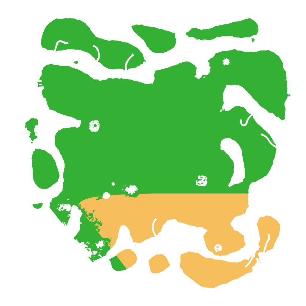 Biome Rust Map: Procedural Map, Size: 4000, Seed: 66446