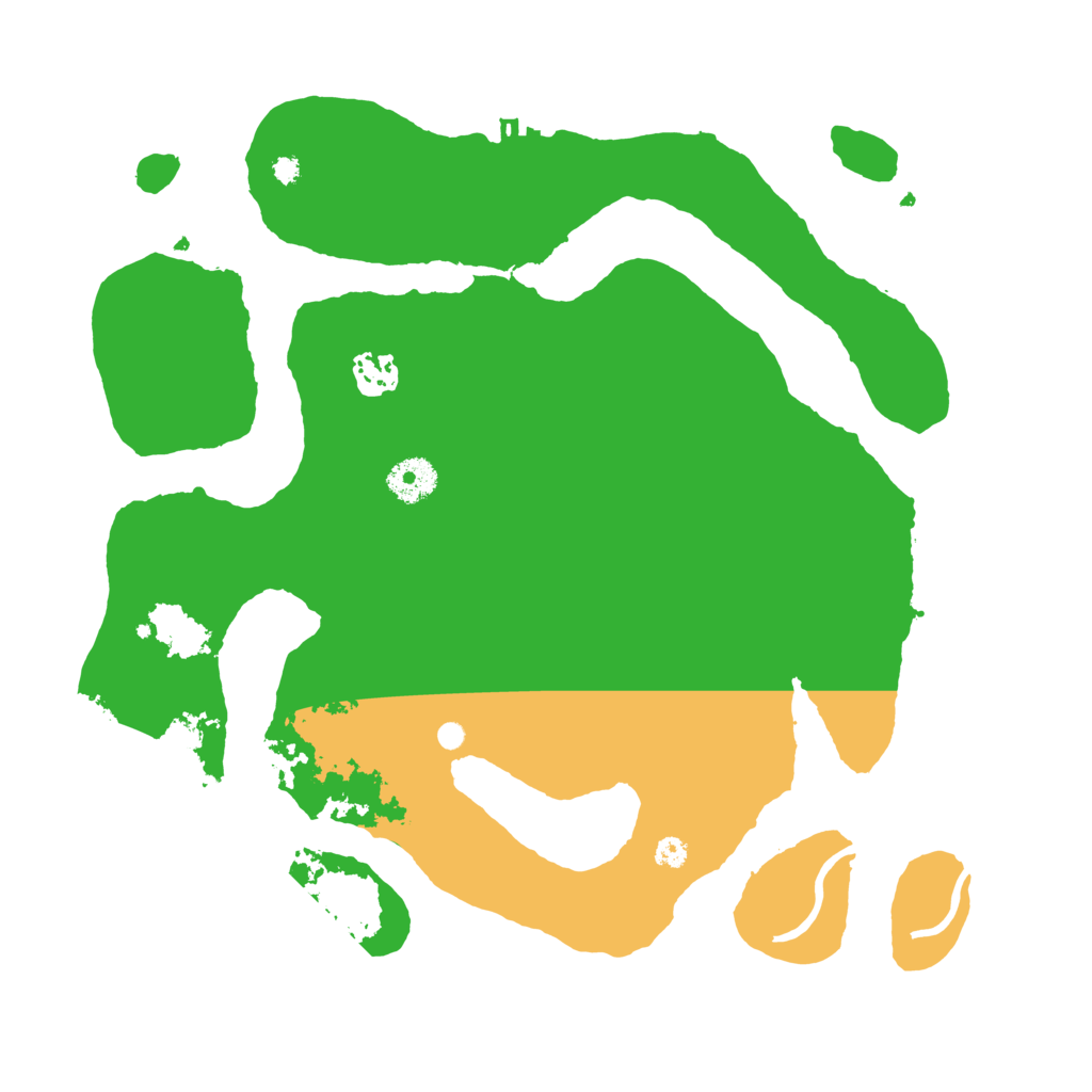 Biome Rust Map: Procedural Map, Size: 3550, Seed: 266944