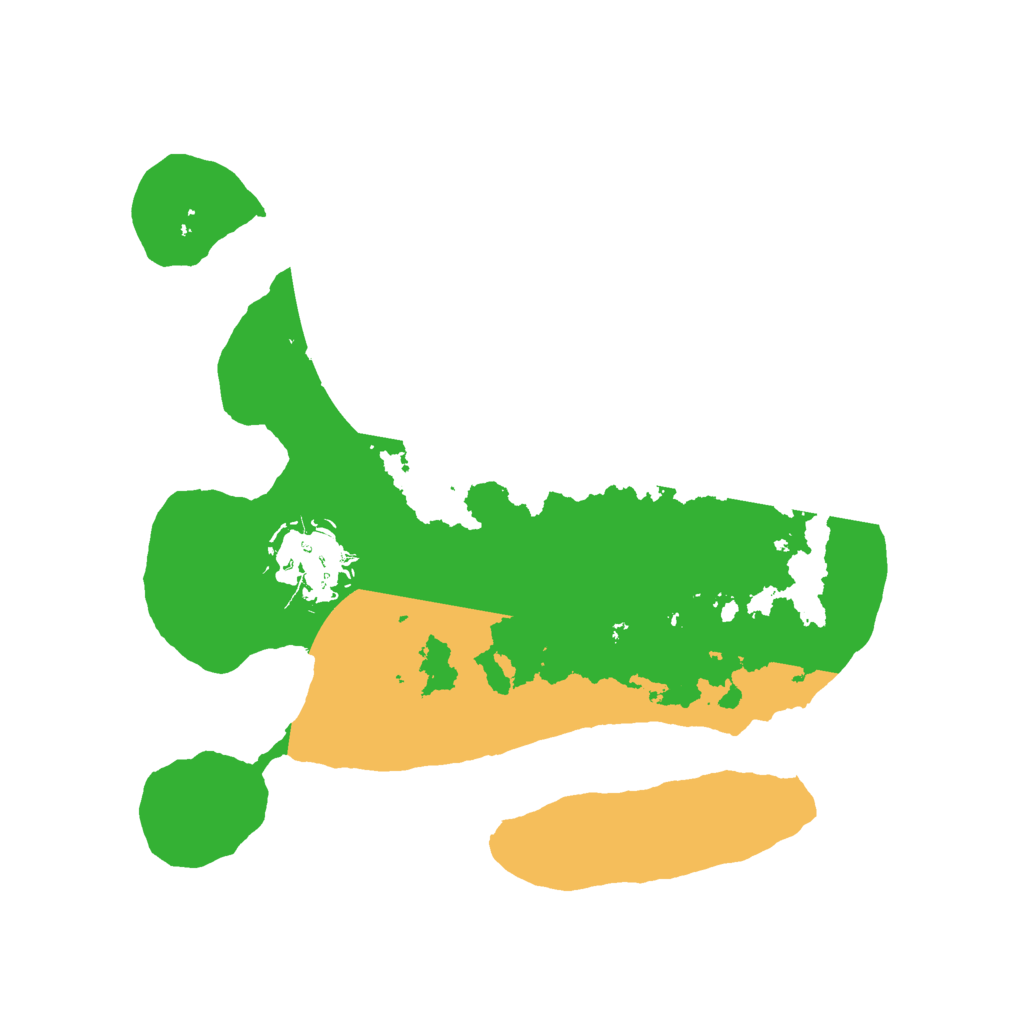 Biome Rust Map: Barren, Size: 2300, Seed: 364541393