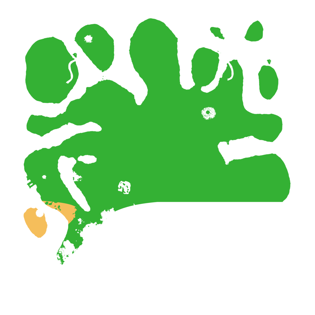 Biome Rust Map: Procedural Map, Size: 3550, Seed: 111357