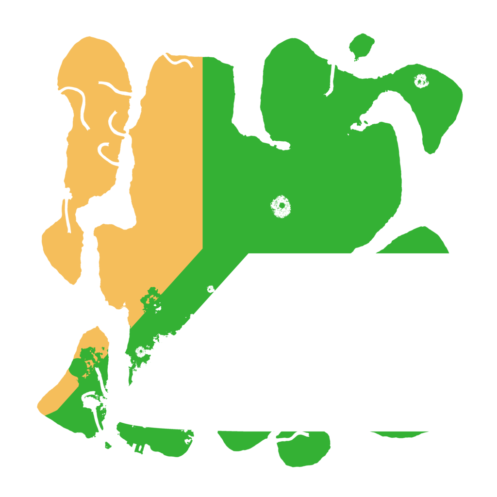 Biome Rust Map: Procedural Map, Size: 3600, Seed: 1353564704