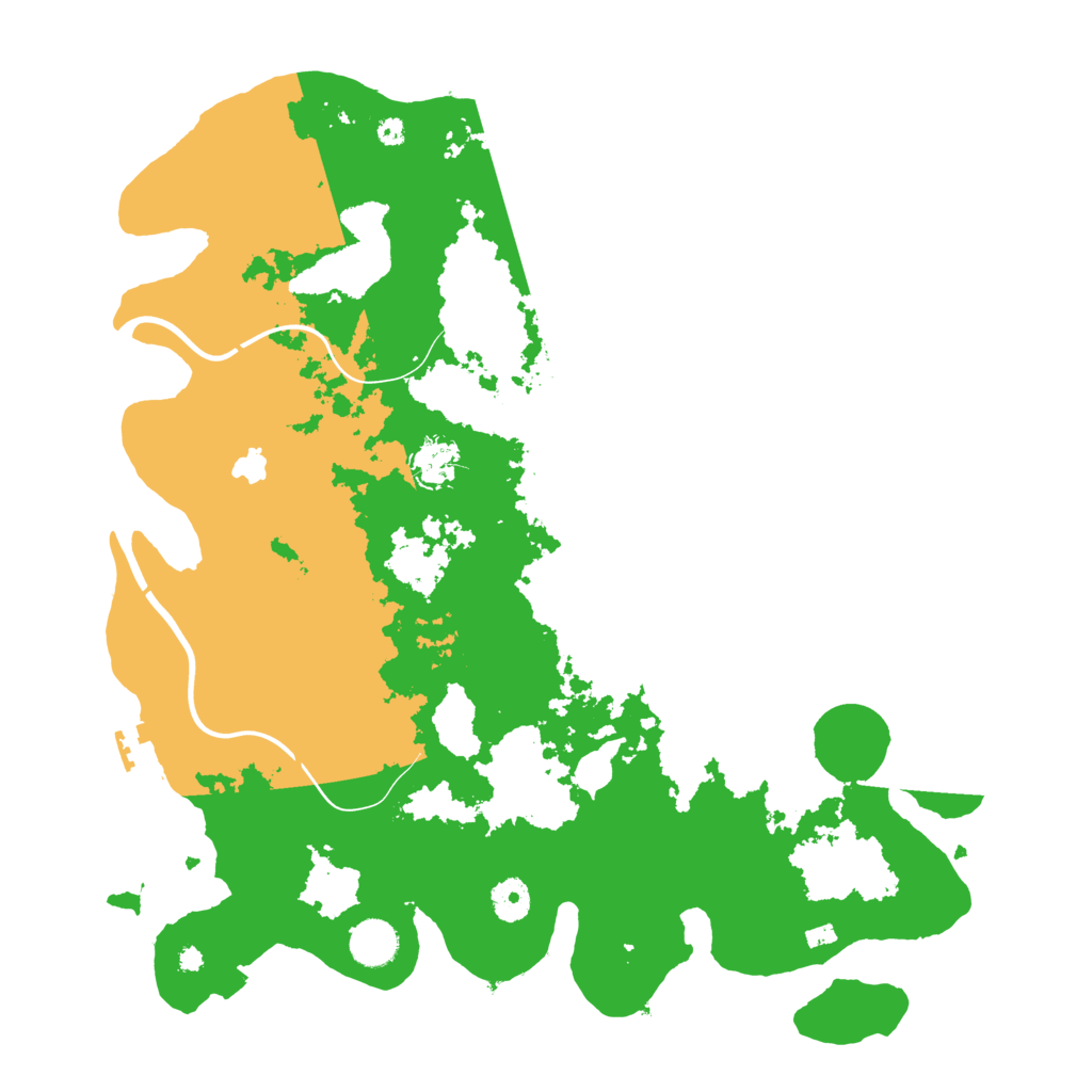 Biome Rust Map: Procedural Map, Size: 4000, Seed: 579037