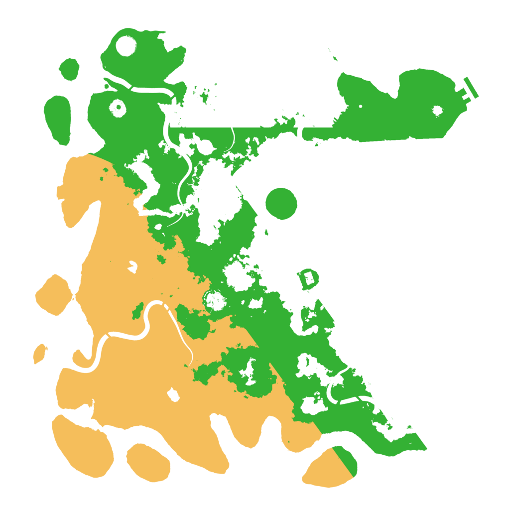 Biome Rust Map: Procedural Map, Size: 4500, Seed: 680
