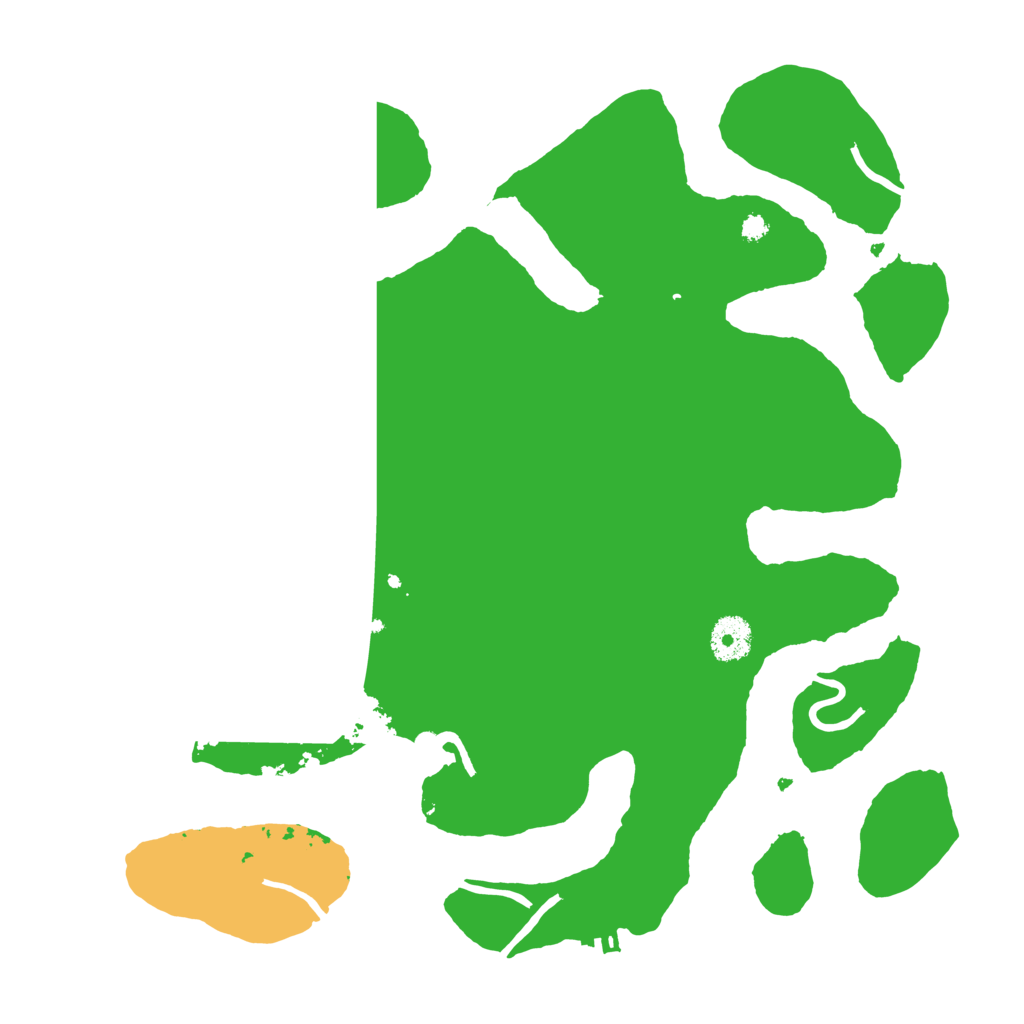 Biome Rust Map: Procedural Map, Size: 3550, Seed: 742440