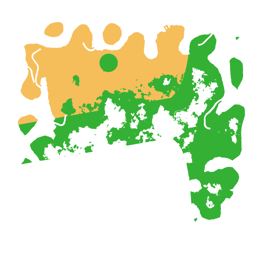 Biome Rust Map: Procedural Map, Size: 3800, Seed: 188