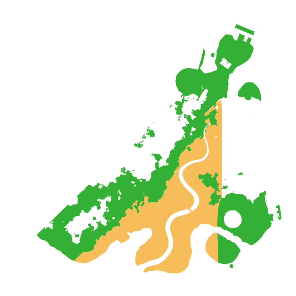 Biome Rust Map: Procedural Map, Size: 3000, Seed: 1057242682