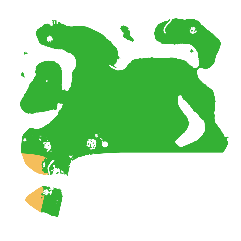 Biome Rust Map: Procedural Map, Size: 3550, Seed: 376674