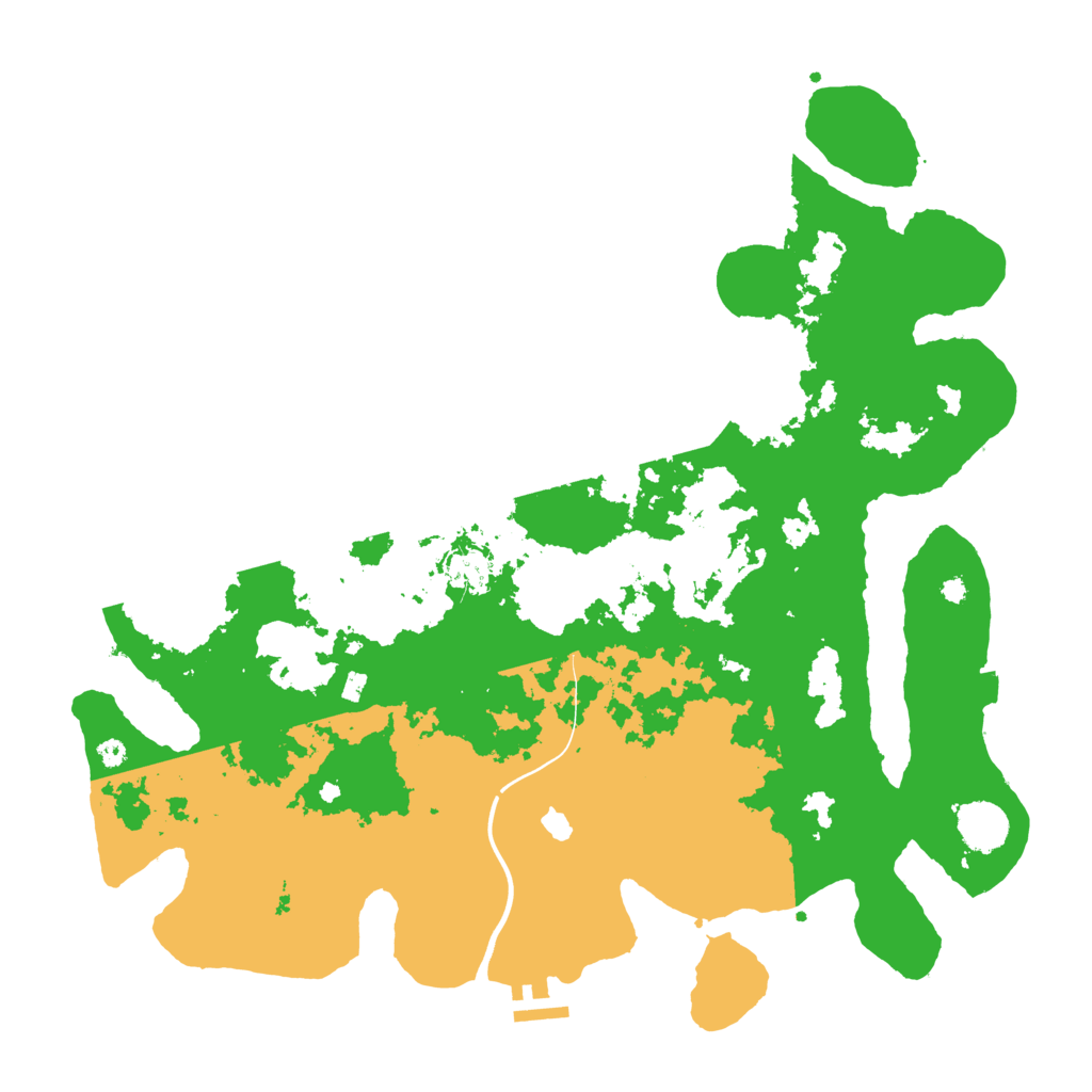 Biome Rust Map: Procedural Map, Size: 4000, Seed: 437734