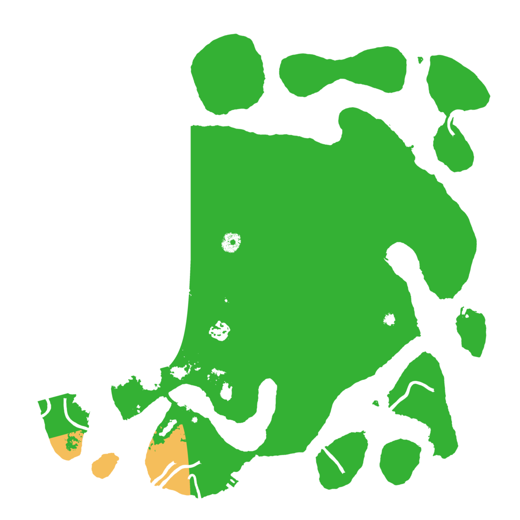 Biome Rust Map: Procedural Map, Size: 4000, Seed: 319179191