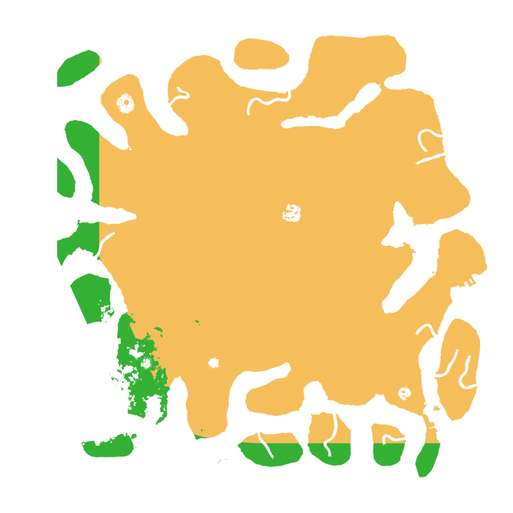 Biome Rust Map: Procedural Map, Size: 4200, Seed: 836429099
