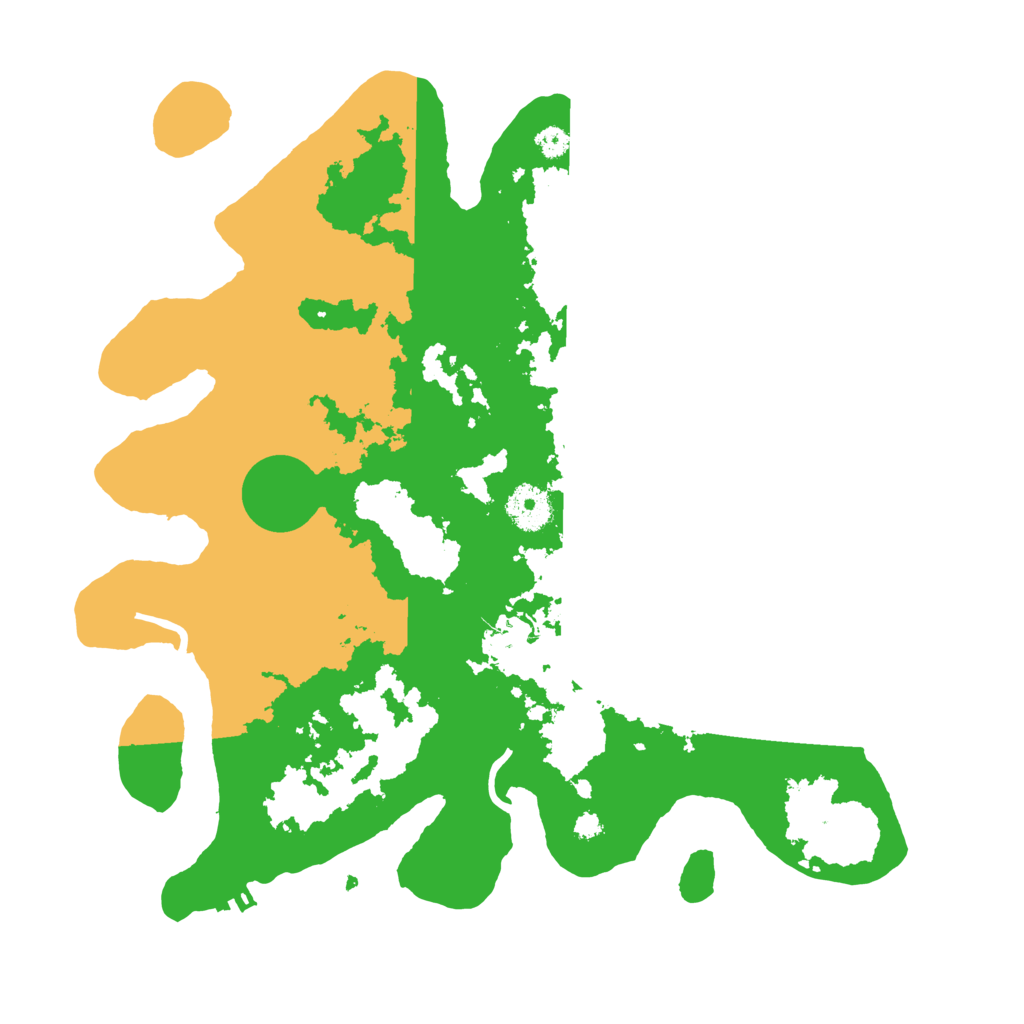 Biome Rust Map: Procedural Map, Size: 3500, Seed: 1445835