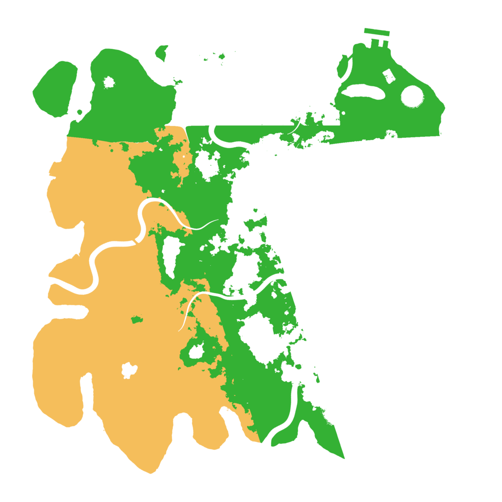 Biome Rust Map: Procedural Map, Size: 4000, Seed: 1791571752